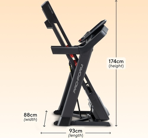 PRO FORM-Tapis de course Carbon TLX / 19km/h / Inclinaison +12%-4