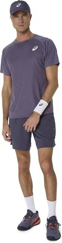 ASICS-T-Shirt Asics Match Violet-4