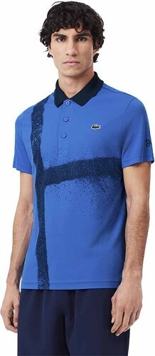 LACOSTE-Polo Lacoste Tennis Novak Djokovic Bleu / Marine Version Fan-1