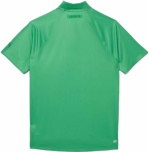 LACOSTE-Polo Lacoste Tennis Novak Djokovic Player Vert / Blanc-1