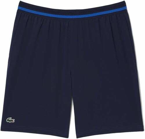 LACOSTE-Short Lacoste Tennis Novak x Djokovic Bleu marine-0