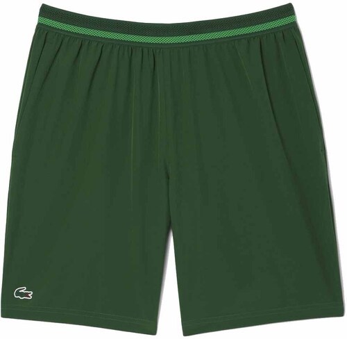 LACOSTE-Short Lacoste Tennis Novak x Djokovic Vert-0