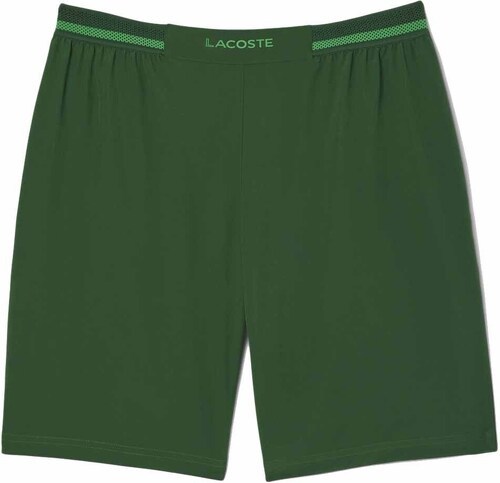 LACOSTE-Short Lacoste Tennis Novak x Djokovic Vert-1