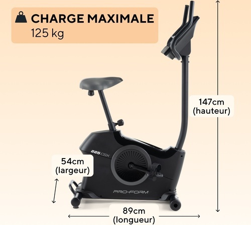 PRO FORM-Vélo d'appartement 225 CSX-3