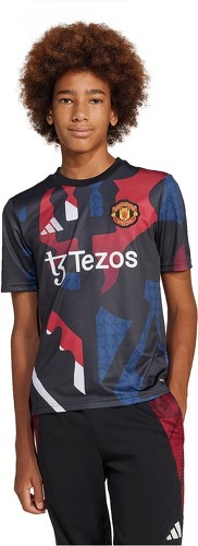 adidas-Maillot Prematch enfant Manchester United 2024/25-4