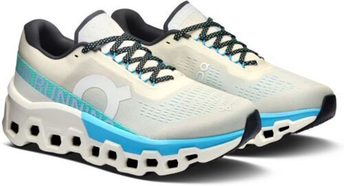 On-On running cloudmonster 2 cream et horizon chaussures de running-1