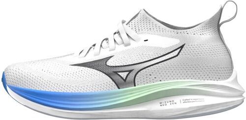 MIZUNO-Mizuno neo zen  white et frontier blue chaussures de running-0