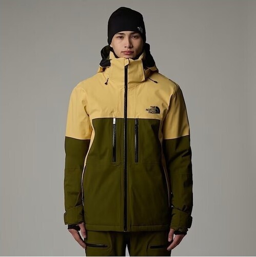 THE NORTH FACE-THE NORTH FACE Veste Chakal pour homme - LICHEN GOLD/FOREST OLIV VESTE SKI HOMME 2025-0