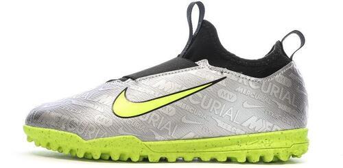 NIKE-Chaussures de Foot Argentées Junior Nike Zoom Vapor 15 Acad-0