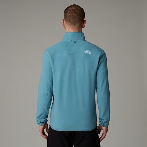 THE NORTH FACE-THE NORTH FACE Veste en polaire zippée 100 Glacier pour homme - ALGAE BLUE-2