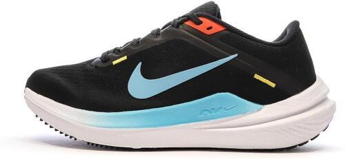 NIKE-Chaussures de Running Noire/Bleu Femme Nike Air Winflo 10-0