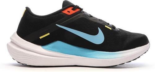 NIKE-Chaussures de Running Noire/Bleu Femme Nike Air Winflo 10-1