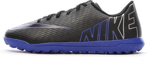 NIKE-Chaussures de Foot Noir/Bleu Junior Nike Vapor 15 Club TF-0