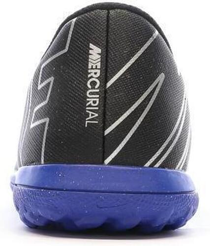 NIKE-Chaussures de Foot Noir/Bleu Junior Nike Vapor 15 Club TF-2