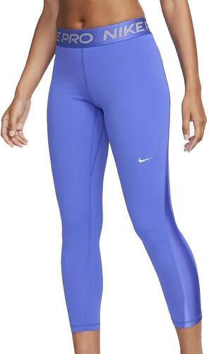 NIKE-Legging Bleu Femme Nike Tght Shine-0