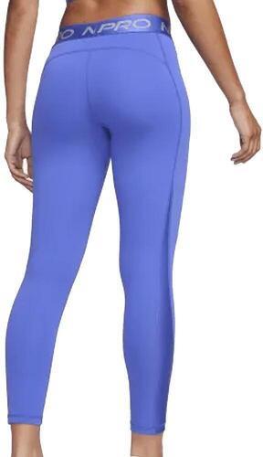 NIKE-Legging Bleu Femme Nike Tght Shine-1