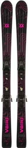 VÖLKL-Pack De Skis Volkl Flair Junior  + Fixations 7.0 Vmotion Jr Noir Fille-0