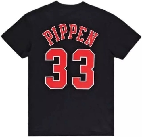 Mitchell & Ness-Mitchell & Ness Shirt - Chicago Bulls Scottie Pippen noir-3