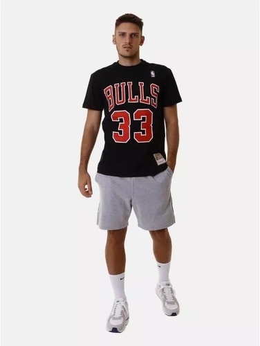 Mitchell & Ness-Mitchell & Ness Shirt - Chicago Bulls Scottie Pippen noir-4