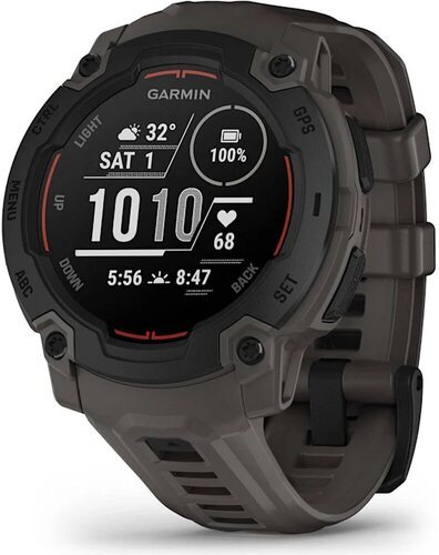 GARMIN-Instinct E, 45mm, Black Bezel with Charc-0