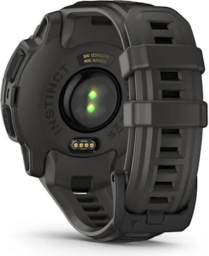 GARMIN-Instinct E, 45mm, Black Bezel with Charc-1