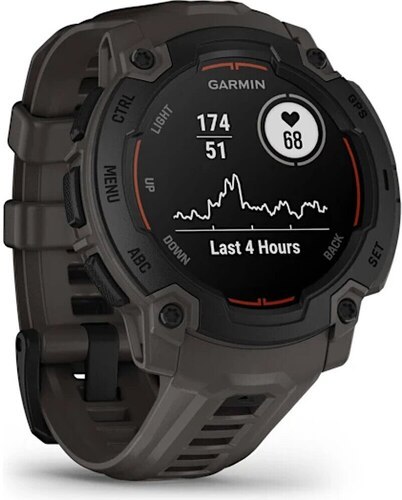 GARMIN-Instinct E, 45mm, Black Bezel with Charc-2