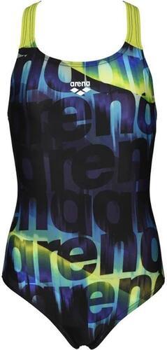 ARENA-Maillot de bain Bleu/Vert Fille Arena Waves-0