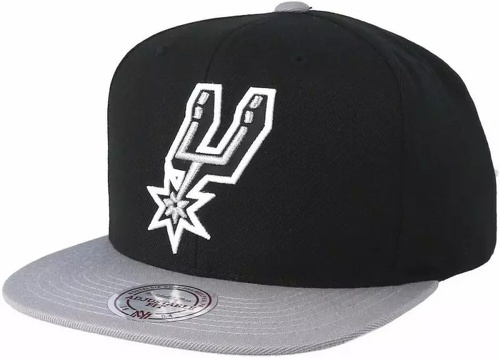 Mitchell & Ness-Casquette NBA San Antonio Spurs Mitchell & Ness Fused Satin Noir-0