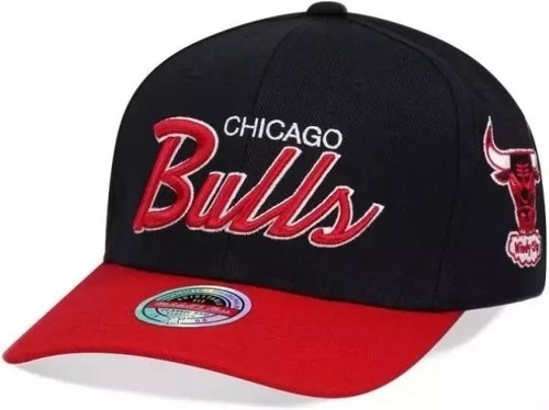 Mitchell & Ness-Casquette NBA Chicago Bulls Mitchell & Ness Team Script 2.0 Noir-0